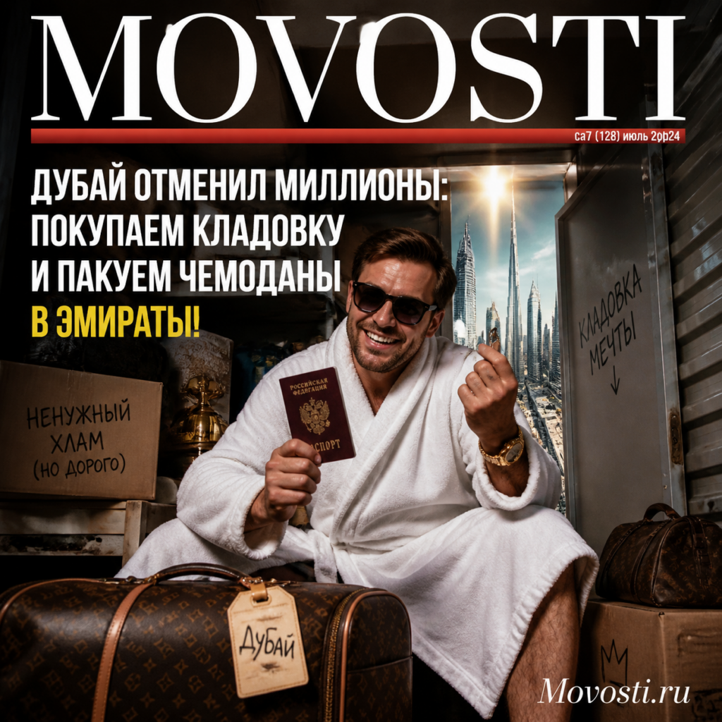 Кладовка и чемоданы для поездки в Дубай