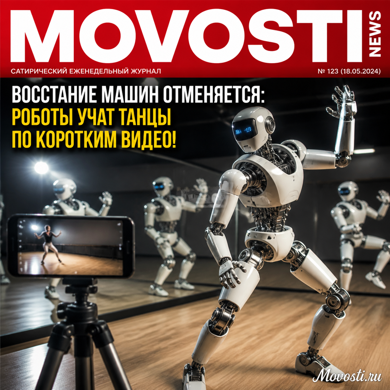 Роботы танцуют под музыку, обучаясь по коротким видео