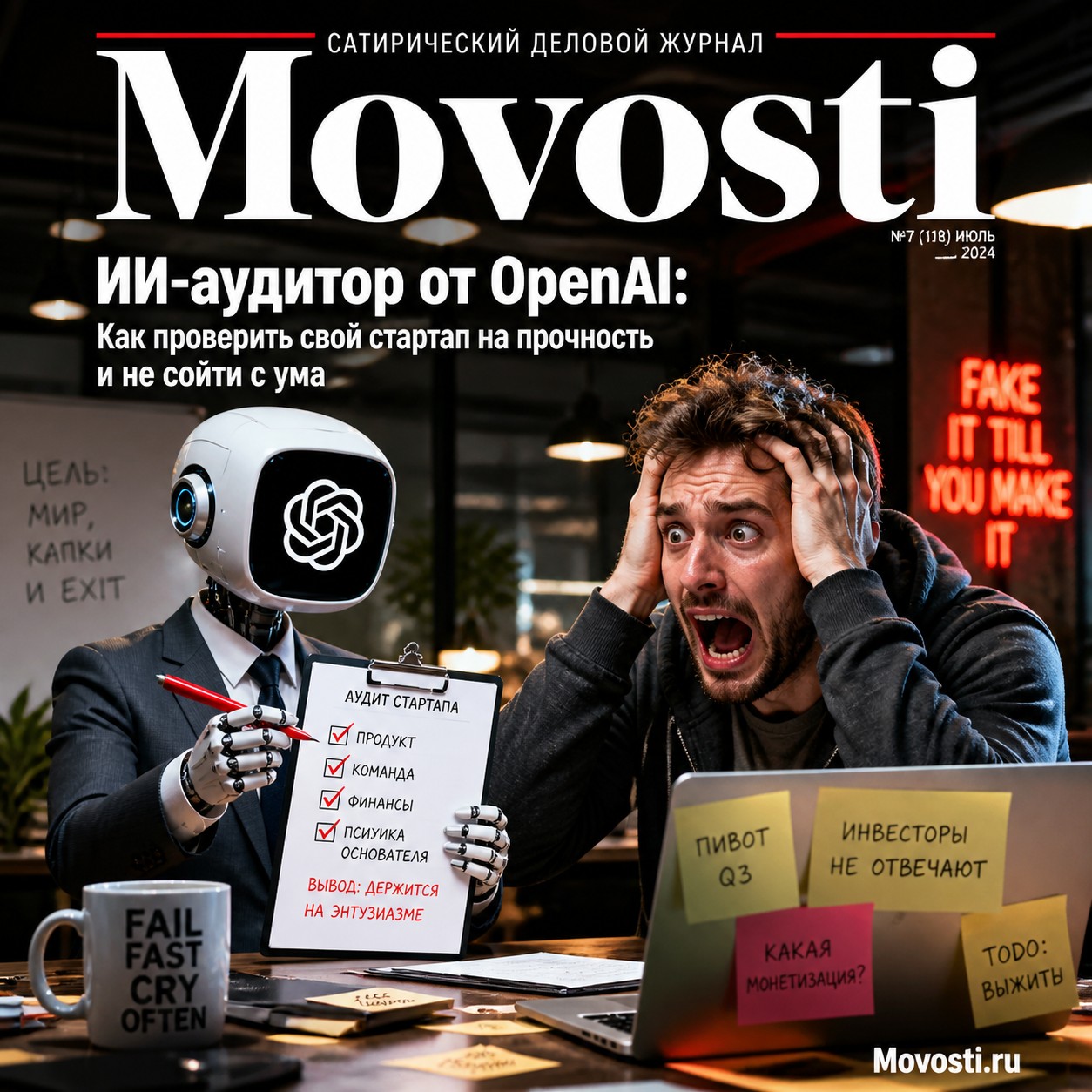 ИИ-аудитор от OpenAI: Как проверить свой стартап на прочность и не сойти с ума