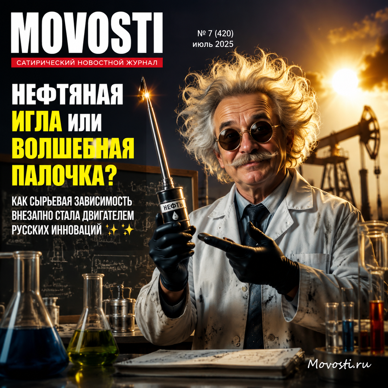 Иллюстрация зависимости от нефти в России и её влияние на инновации