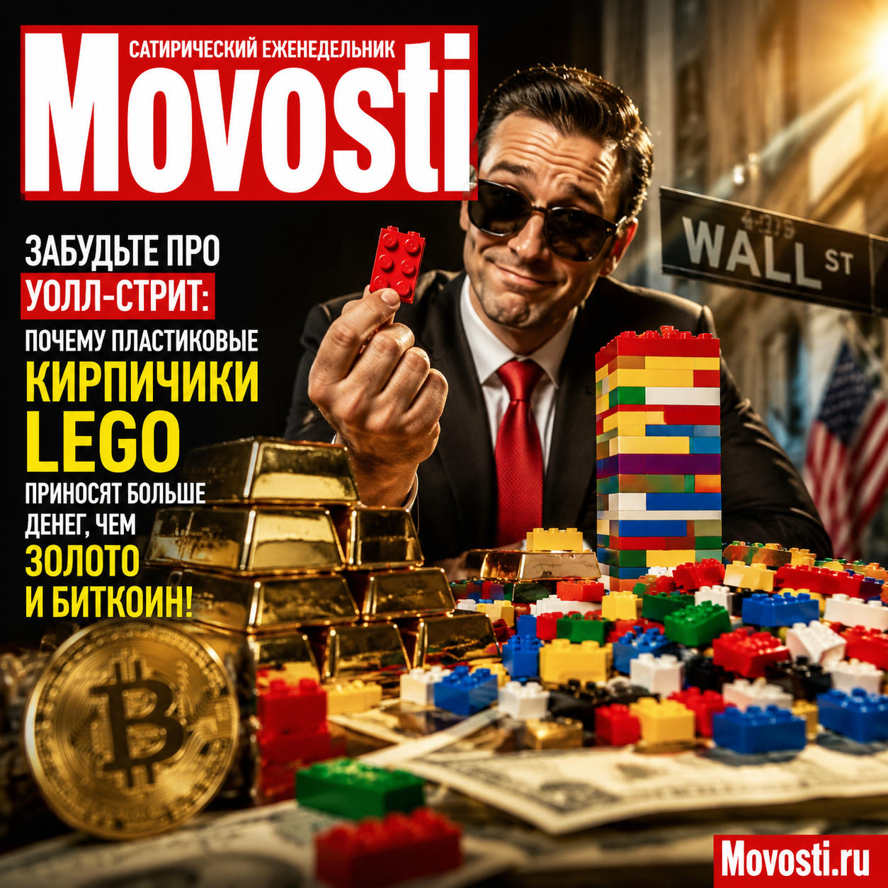 Забудьте про Уолл-стрит: почему пластиковые кирпичики LEGO приносят больше денег, чем золото и биткоин!