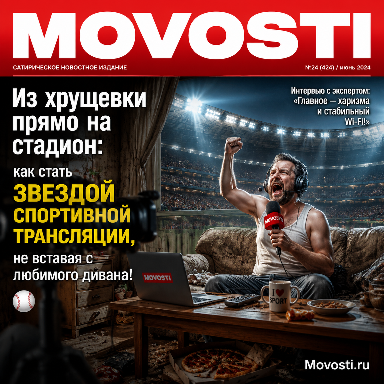 Спортивная трансляция с дивана