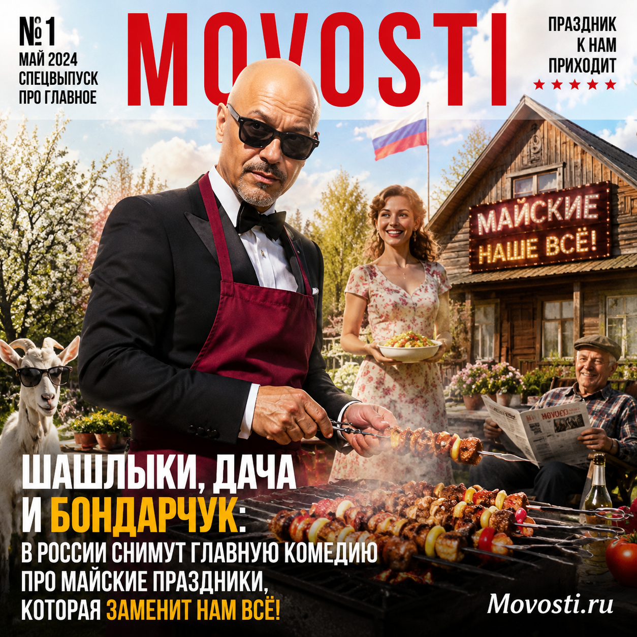 Комедия о шашлыках и даче в России