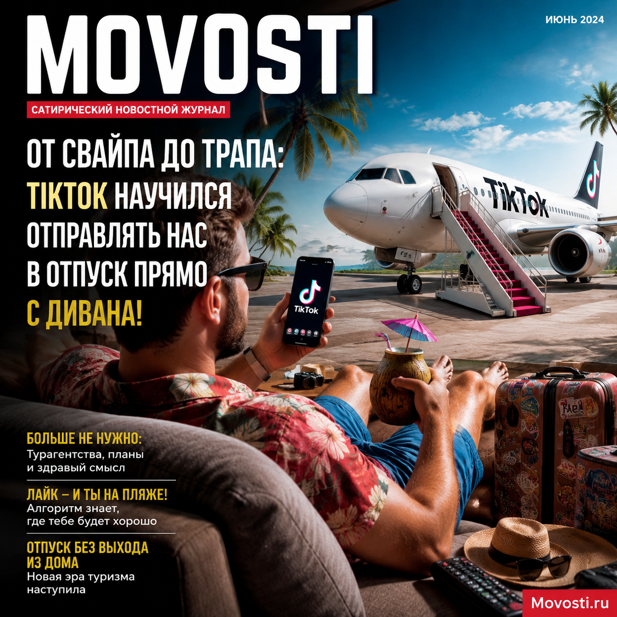 От свайпа до трапа: TikTok научился отправлять нас в отпуск прямо с дивана!