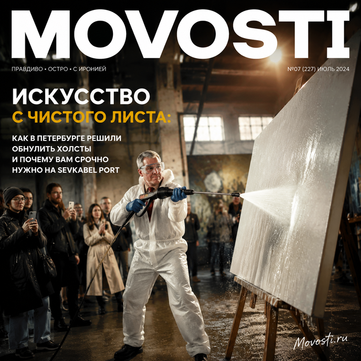 Выставка современного искусства в Sevkabel Port, Санкт-Петербург