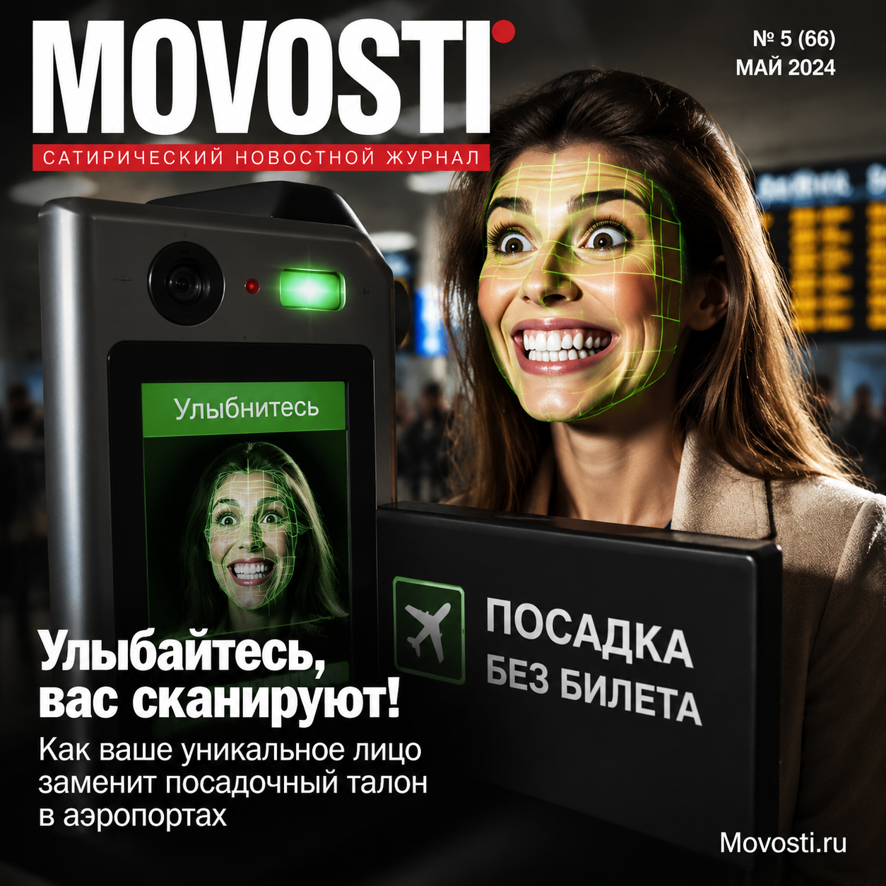 Улыбайтесь, вас сканируют! Как ваше уникальное лицо заменит посадочный талон в аэропортах