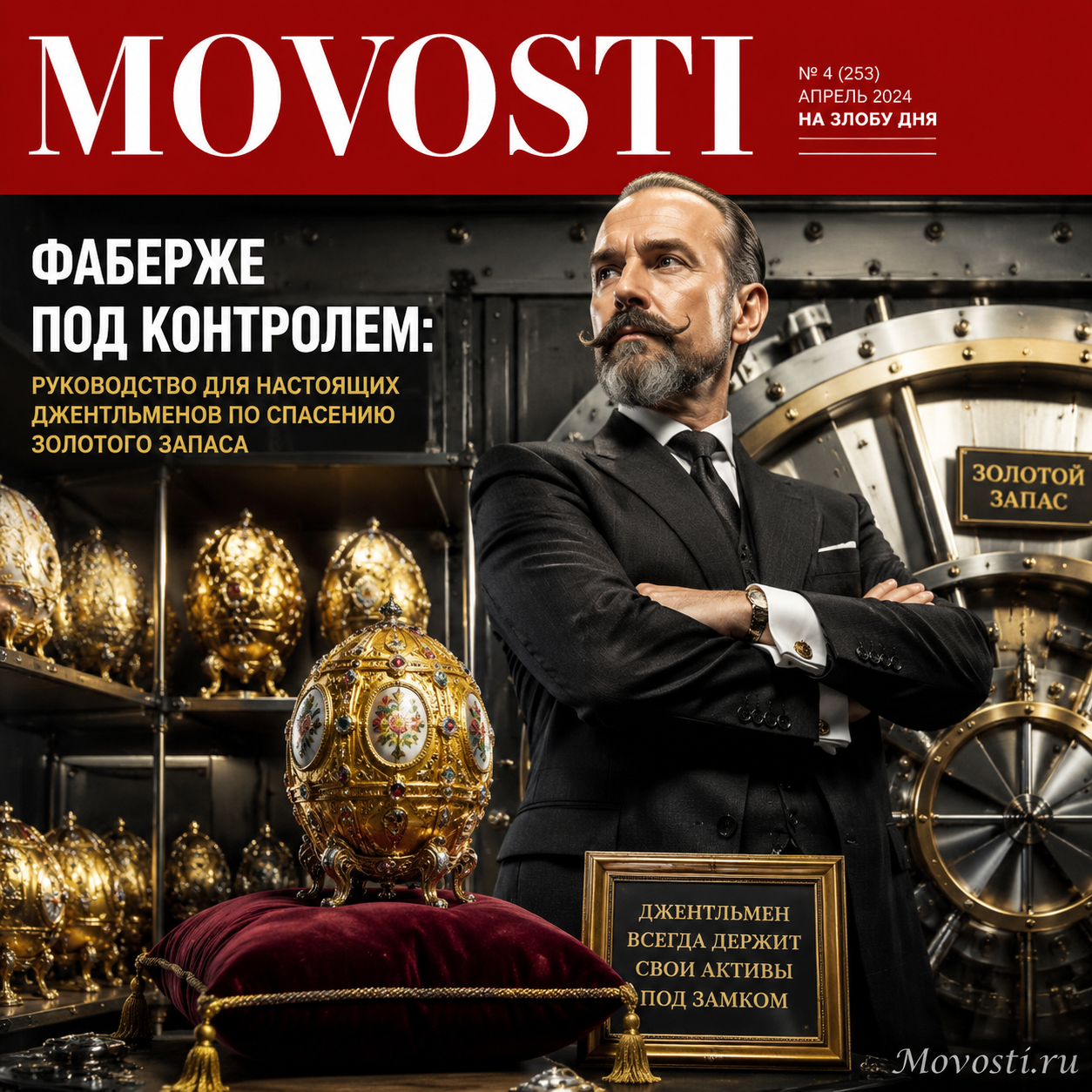 Руководство для настоящих джентльменов по спасению золотого запаса