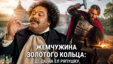 Исторический пейзаж Золотого кольца России