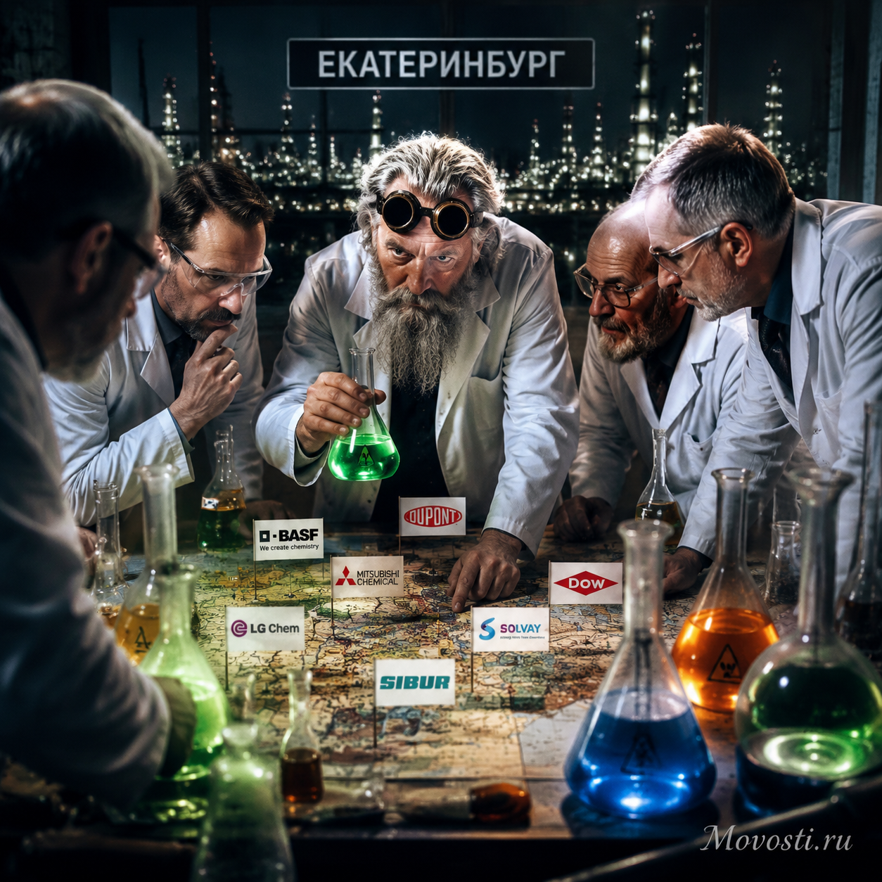 Секретная встреча химических компаний в Екатеринбурге