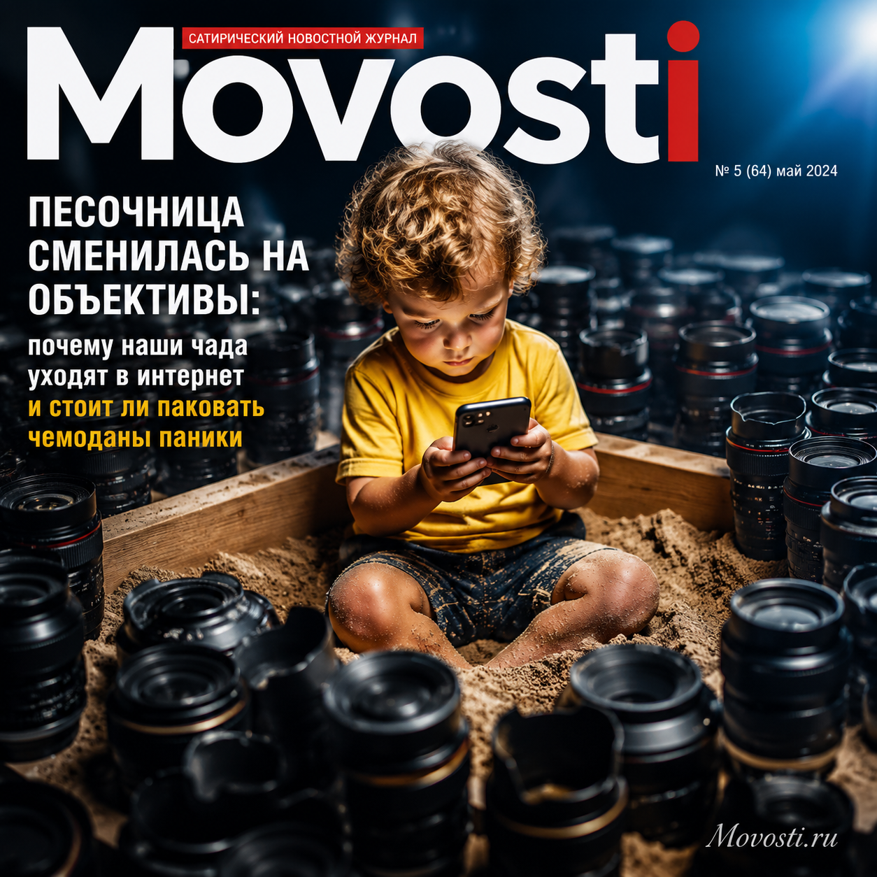 Дети в интернете с объективами вместо песочницы