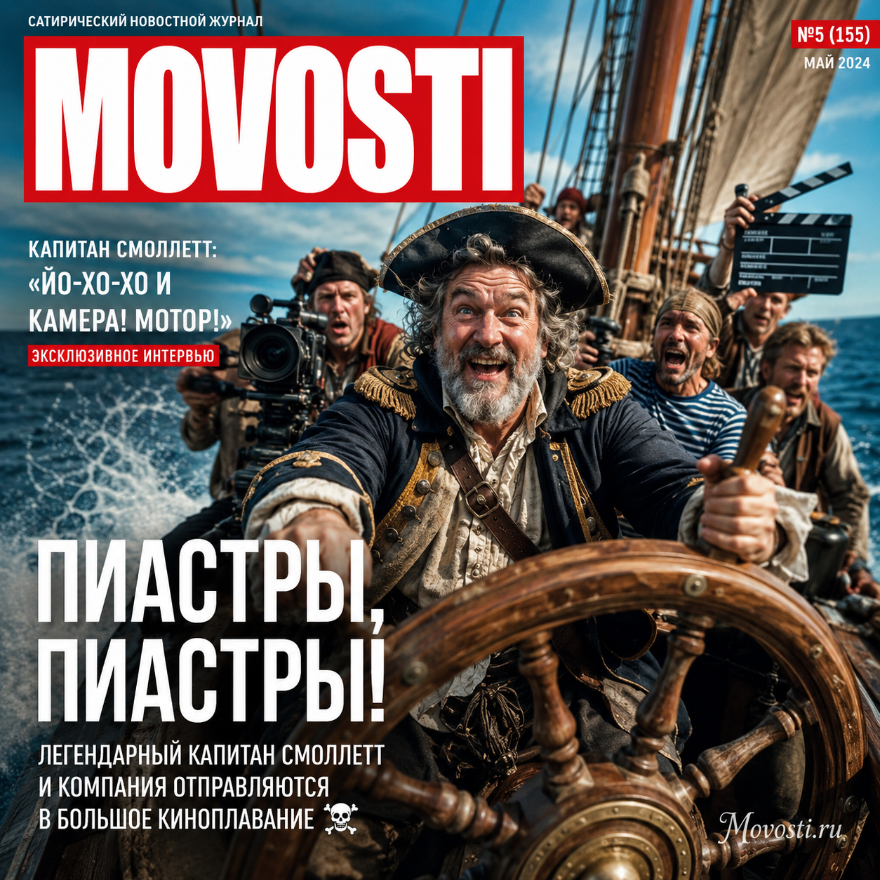Пиастры, пиастры! Легендарный капитан Смоллетт и компания отправляются в большое киноплавание ☠️