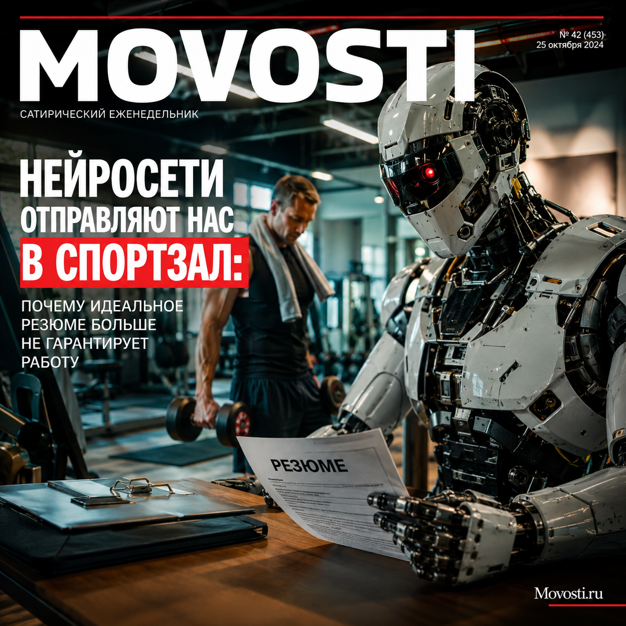 Изображение, иллюстрирующее влияние нейросетей на рынок труда и резюме