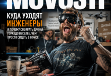 Инженеры собирают дрон на открытом воздухе, наслаждаясь процессом
