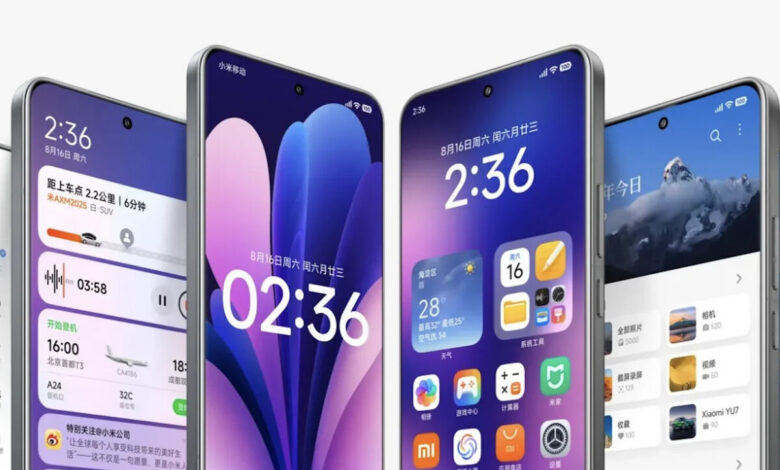 Смартфоны Xiaomi, обновленные до HyperOS 3.1