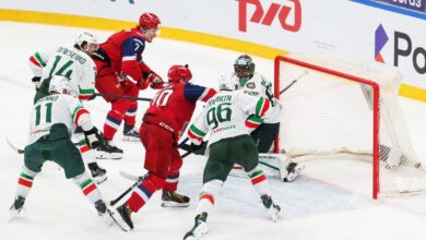 Ярославский бронепоезд сталкивается с казанским барсом в борьбе за Кубок Гагарина.