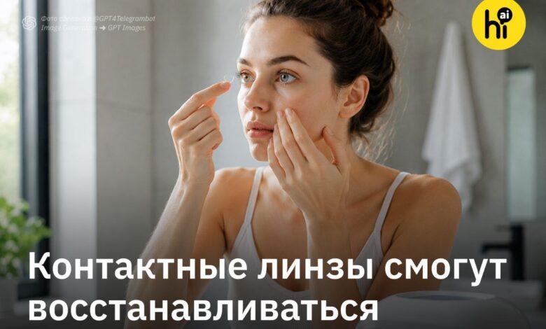 Контактные линзы, разработанные корейскими алхимиками для самовосстановления