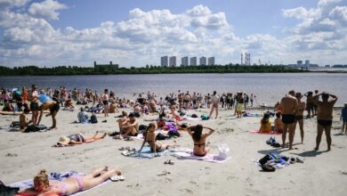 Озеро Круглое в Тюменской области, напоминающее Мальдивы.