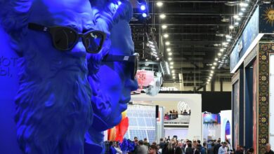 Изображение, иллюстрирующее связь между фондовыми рынками и музыкой на ПМЭФ
