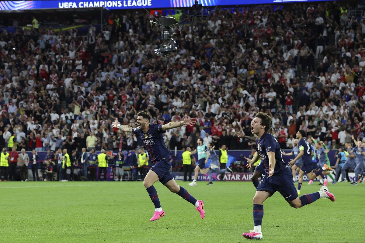 A graphic representation of online discussions and opinions during the Champions League Final.