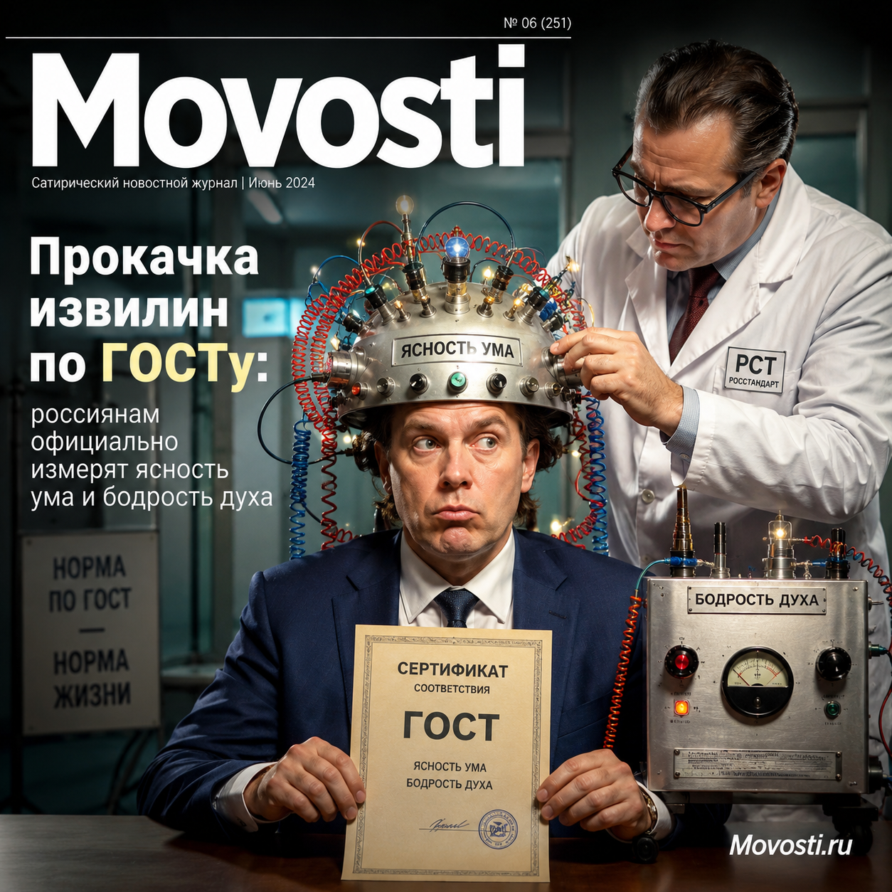 Измерение ясности ума и бодрости духа по ГОСТу в России