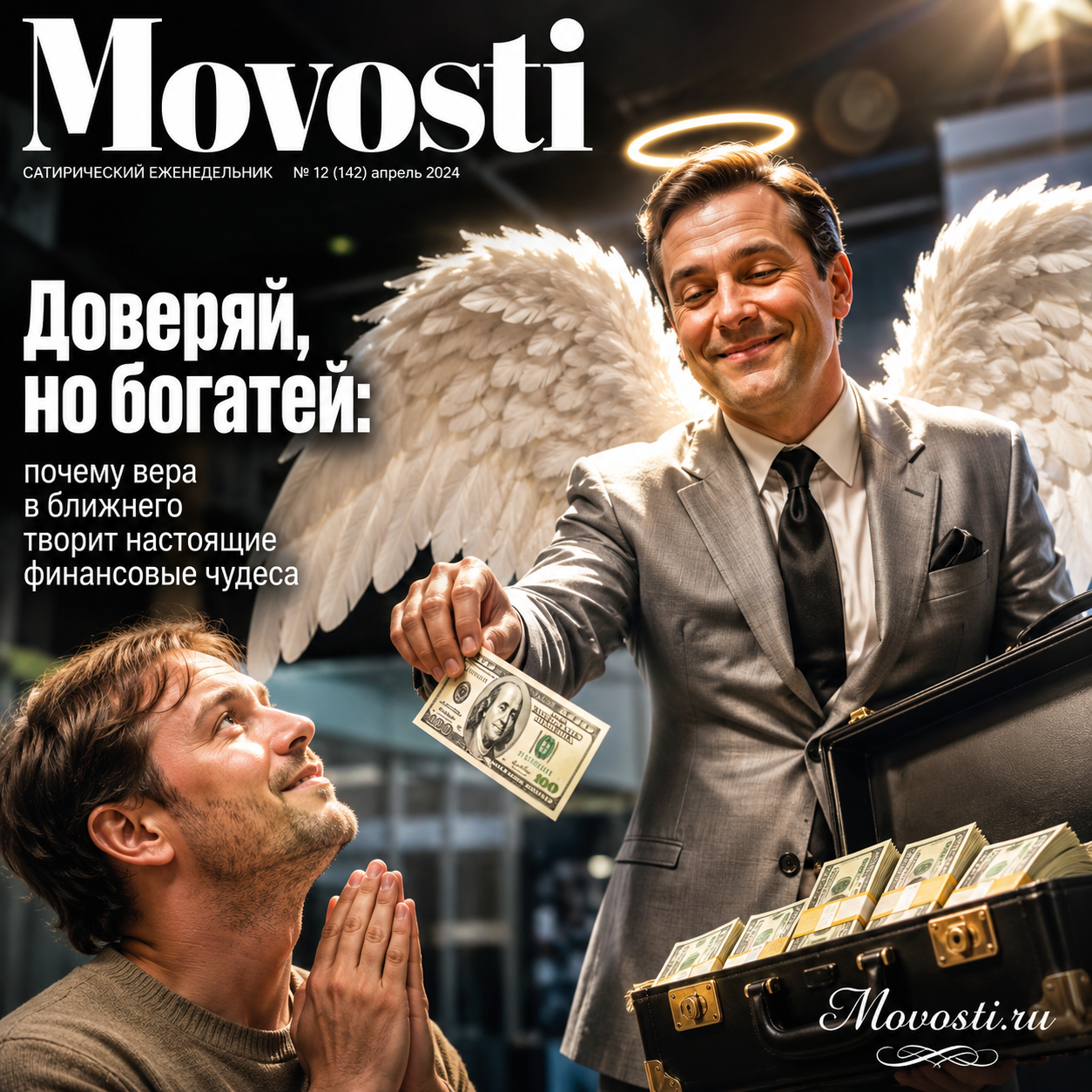 Иллюстрация, символизирующая доверие и финансовый успех