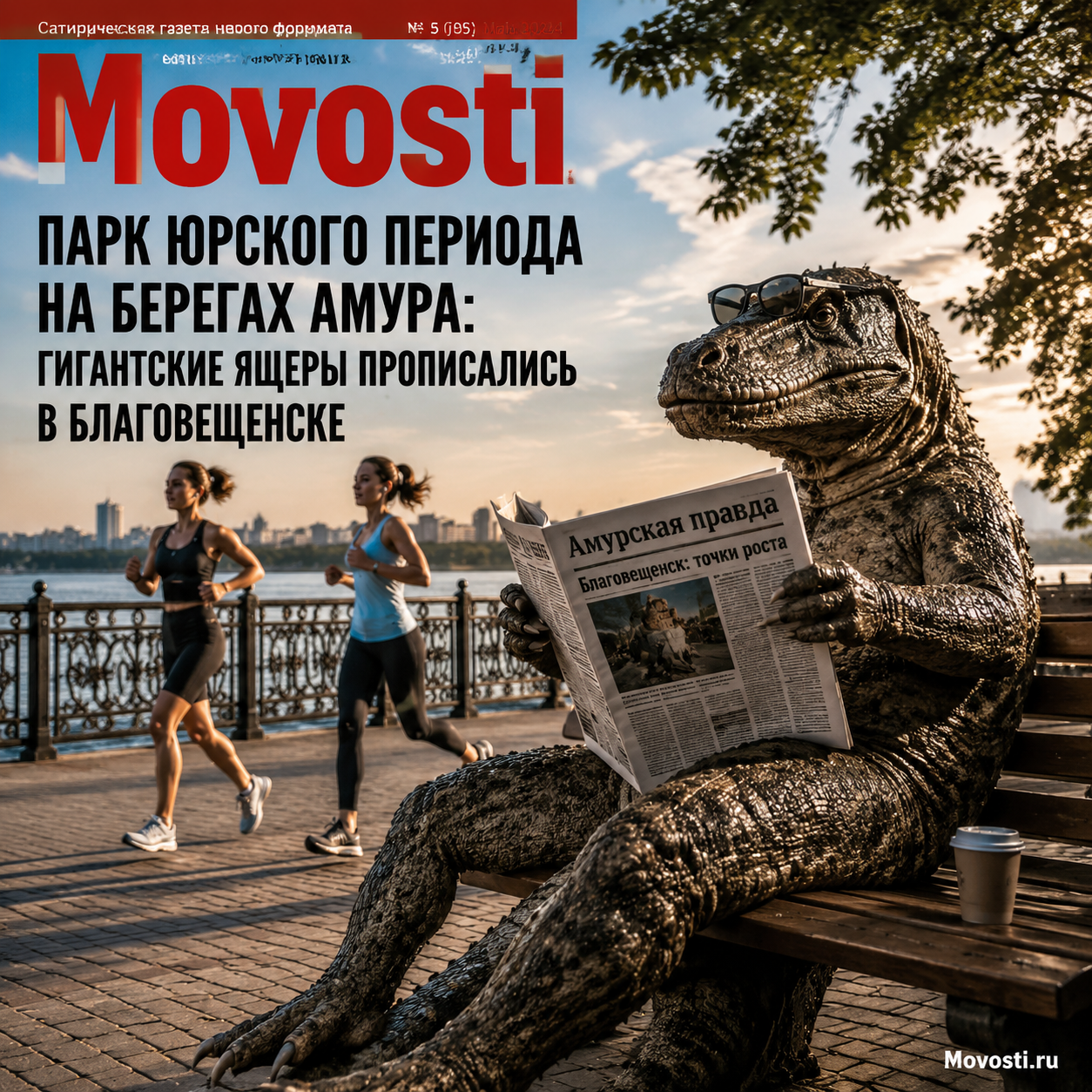 Гигантские ящеры в Благовещенске