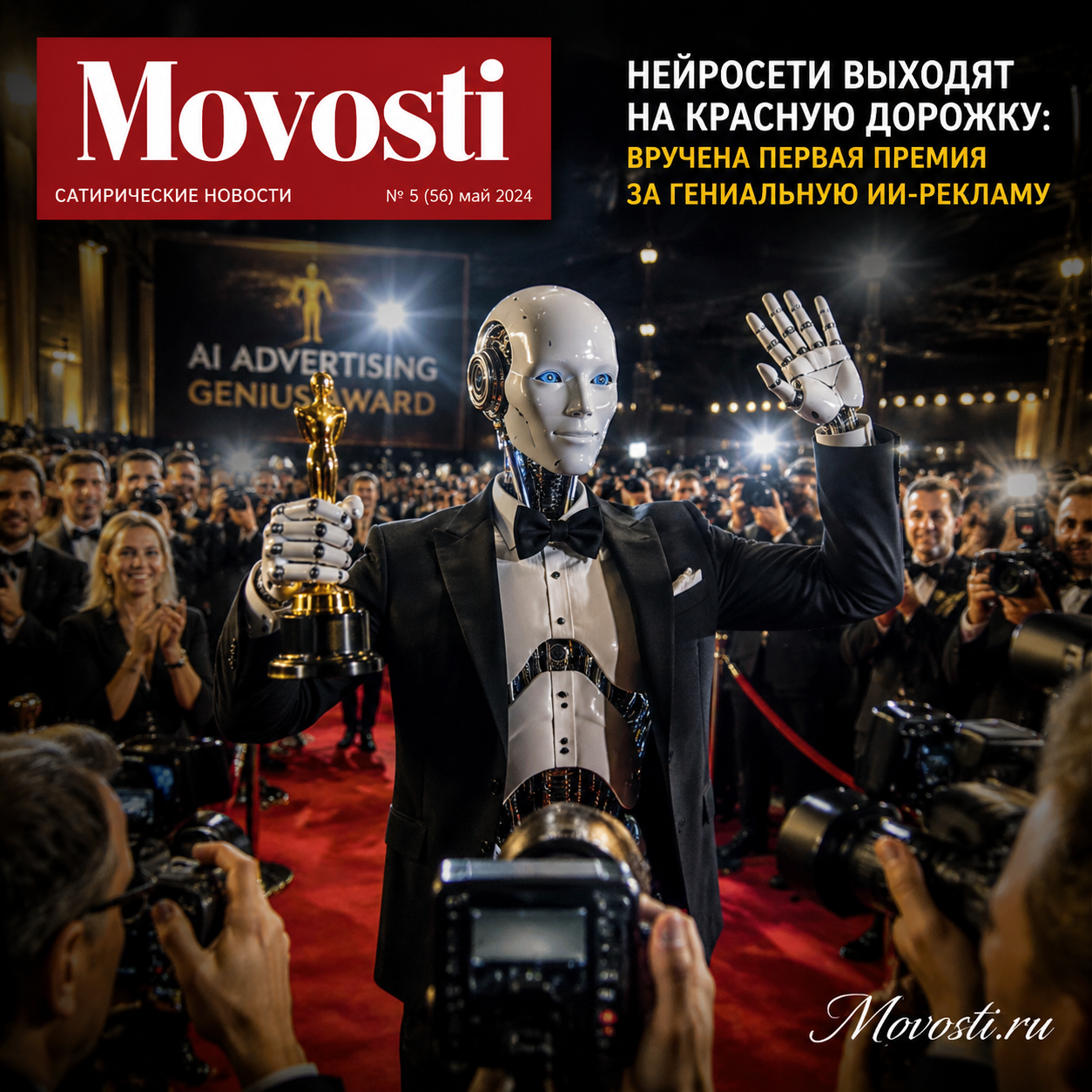 Первая премия за гениальную ИИ-рекламу вручена нейросетям