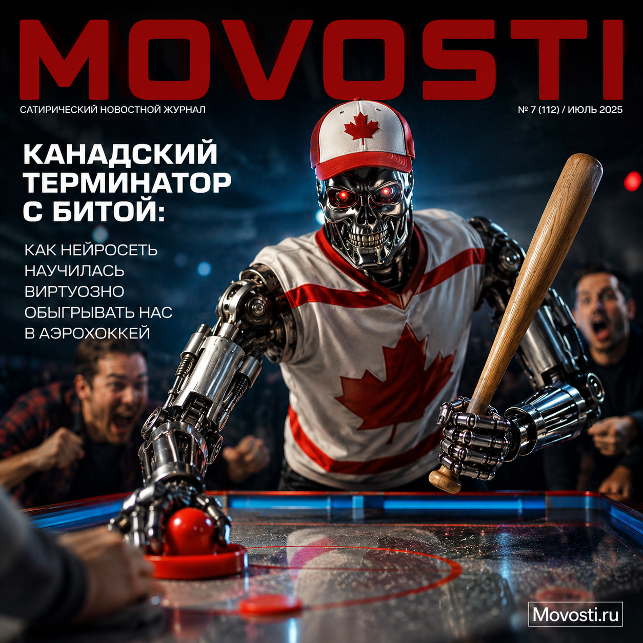 Канадский терминатор с битой: как нейросеть научилась виртуозно обыгрывать нас в аэрохоккей