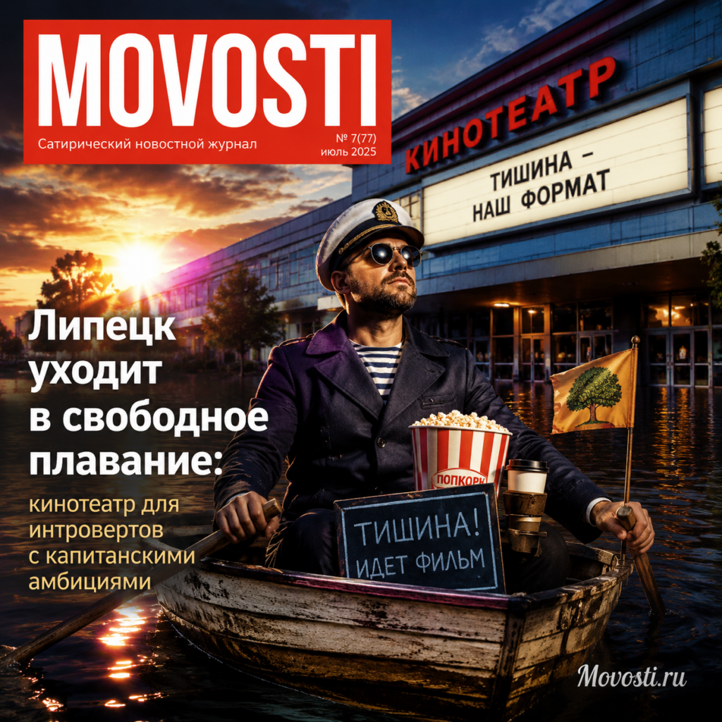 Кинотеатр в Липецке, создающий атмосферу для интровертов
