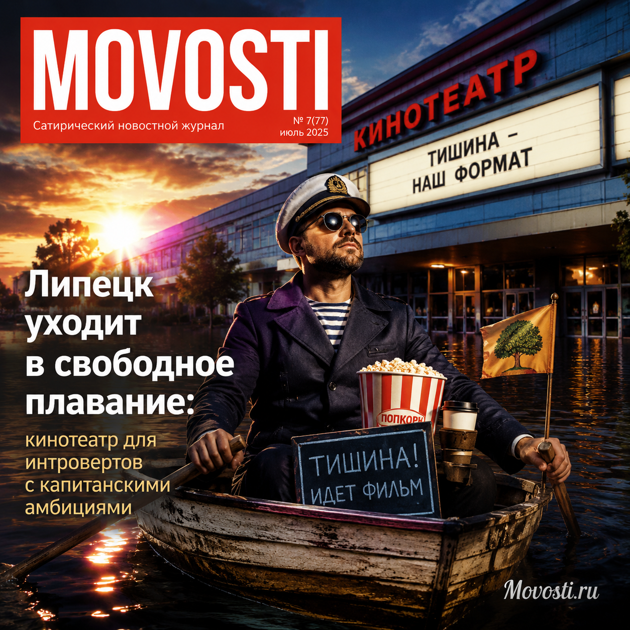Кинотеатр в Липецке, создающий атмосферу для интровертов