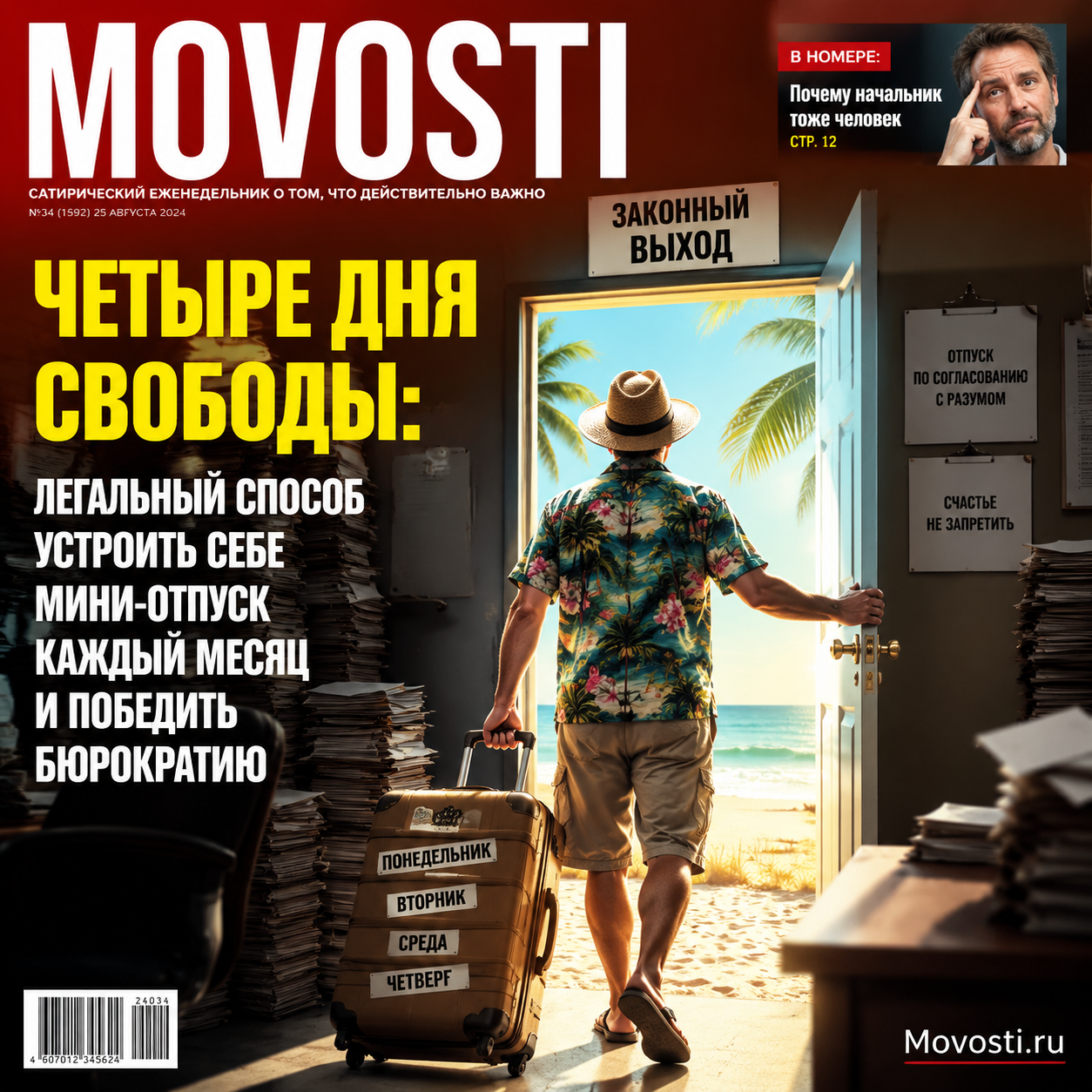 Мини-отпуск каждый месяц
