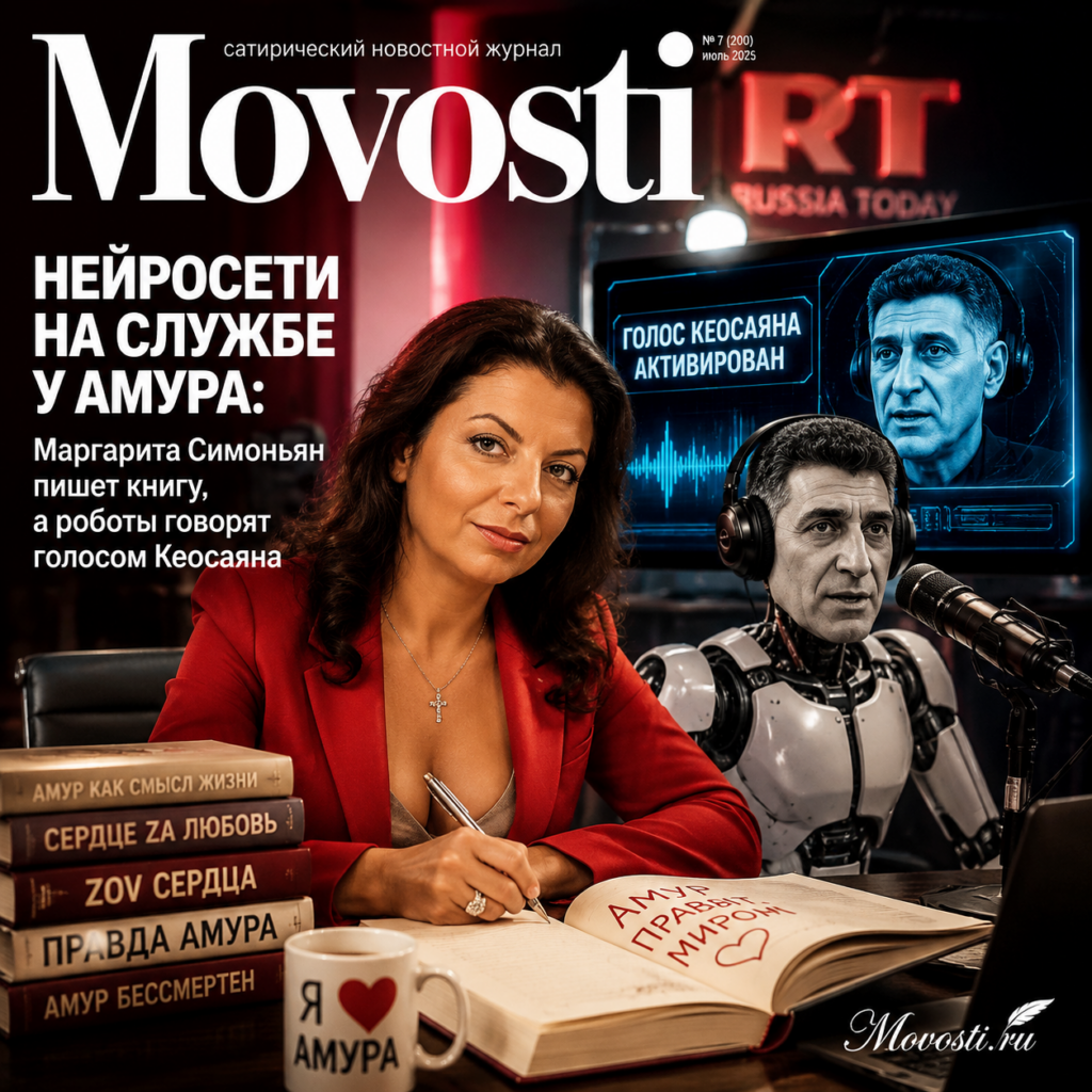 Маргарита Симоньян пишет книгу, а роботы говорят голосом Кеосаяна