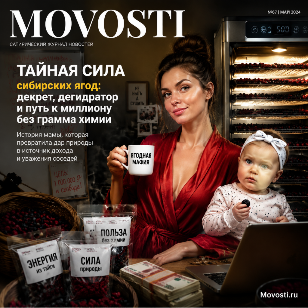 Сибирские ягоды, декрет и дегидратор