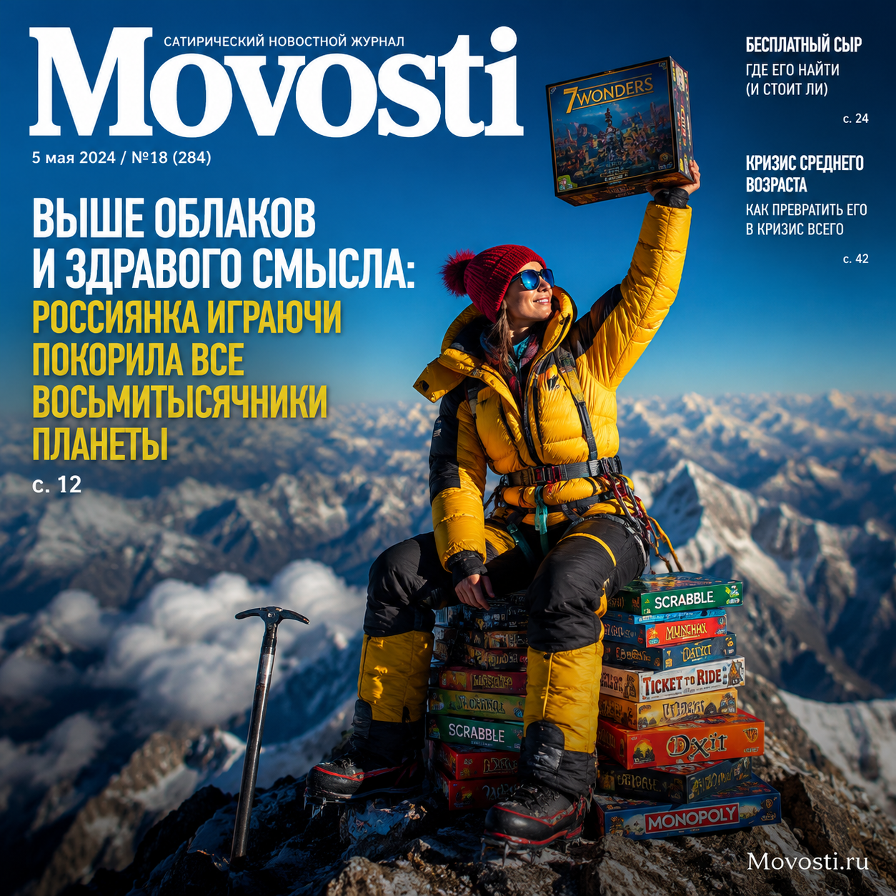 Россиянка на фоне гор, покорившая все восьмитысячники планеты