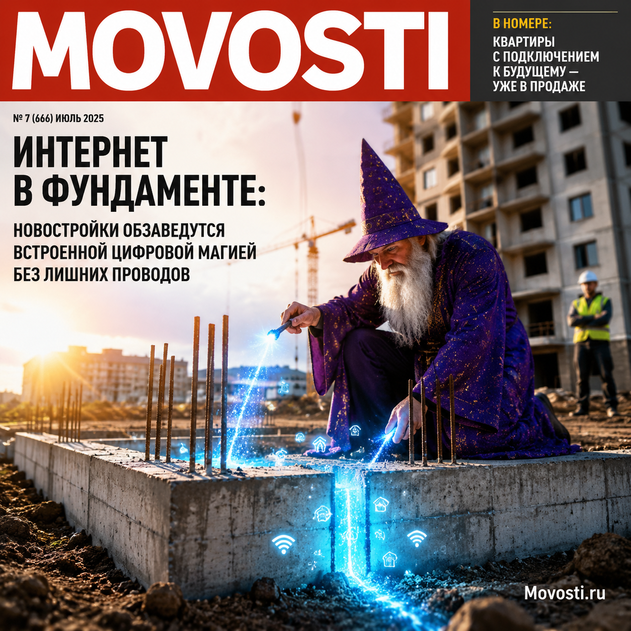 Современные новостройки с встроенным интернетом