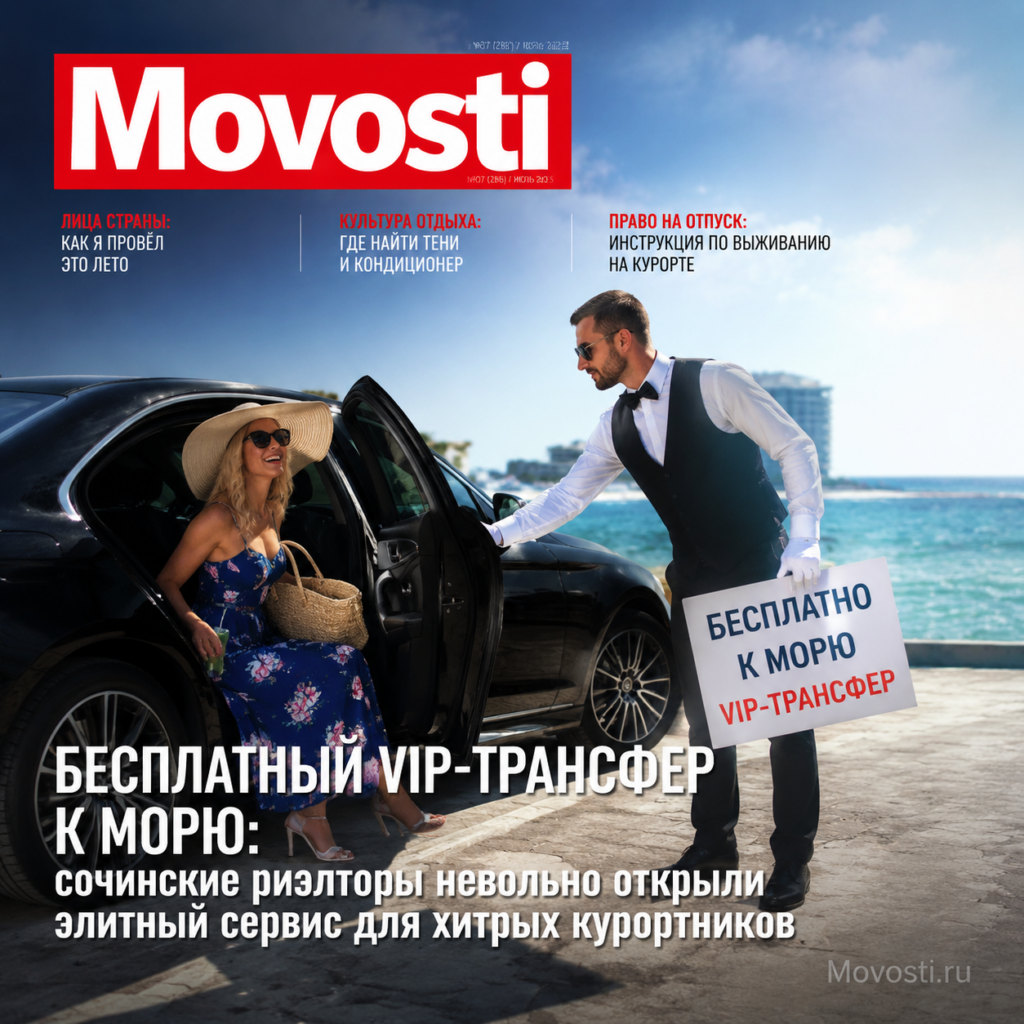 Элитный сервис трансфера к морю от сочинских риэлторов