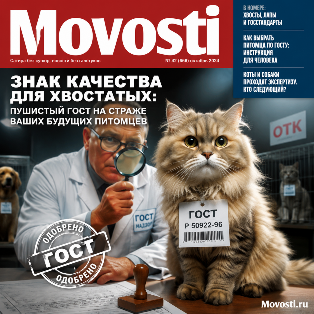 Пушистый ГОСТ на страже ваших будущих питомцев