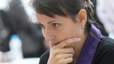 Екатерина Лагно на шахматном турнире в Токио