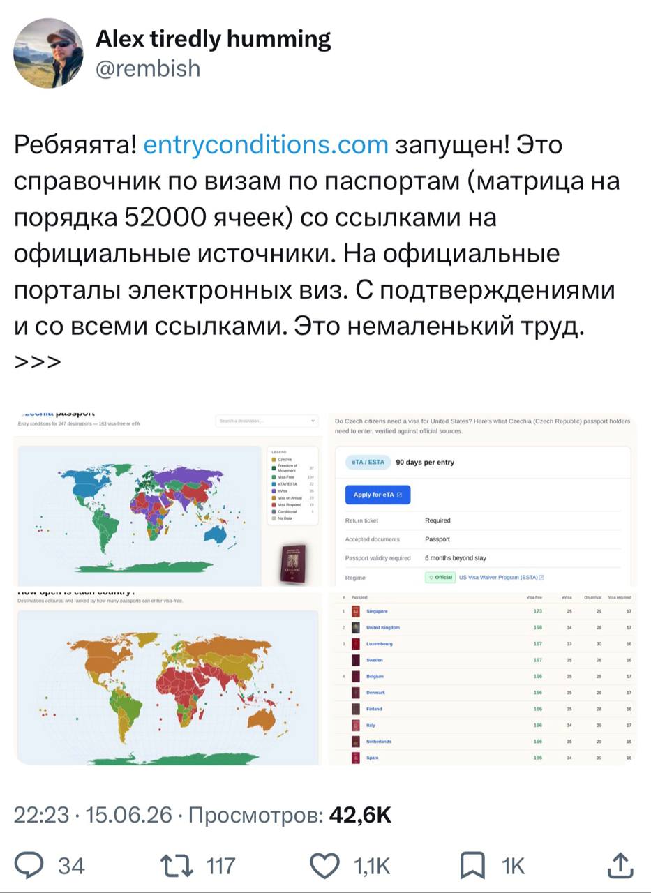Современный пилигрим использует интерактивный глобус, символизирующий отсутствие бюрократии в путешествиях
