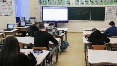 Глобус с новой картой мира, символизирующий изменения в образовании