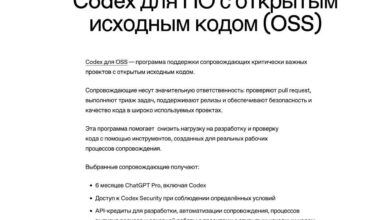 Иллюстрация цифрового Деда Мороза, представляющего искусственный интеллект для творцов открытого кода