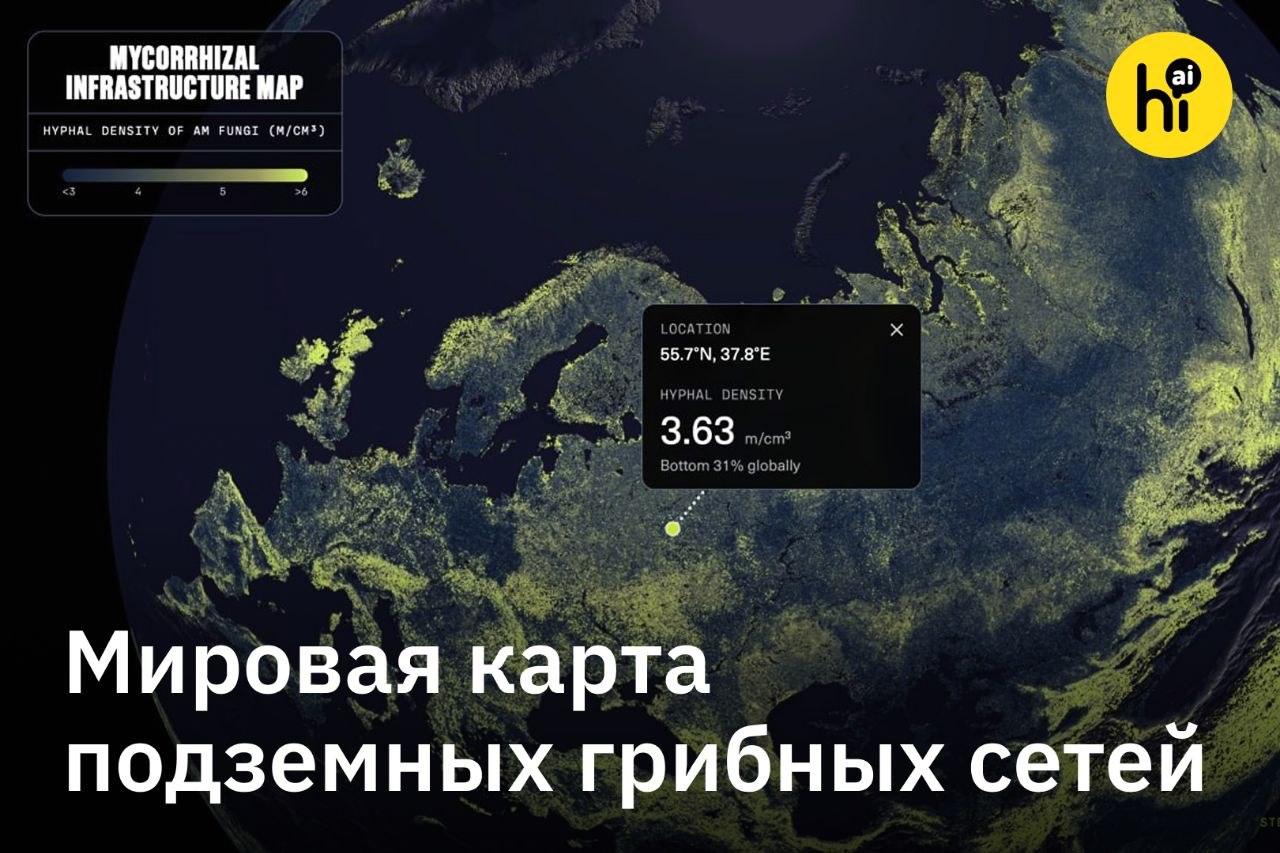 Изображение, иллюстрирующее концепцию подземного интернета и его влияние на управление миром.
