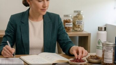 Брокколи с печатью нутрициологов в белых халатах