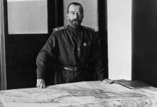 Личный бювар Николая II с золотым тиснением