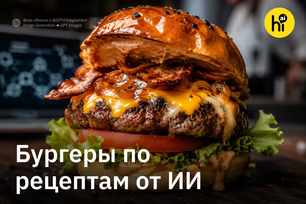 Нейросеть готовит идеальный бургер