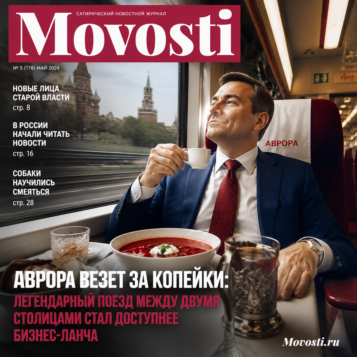 Легендарный поезд Аврора между двумя столицами