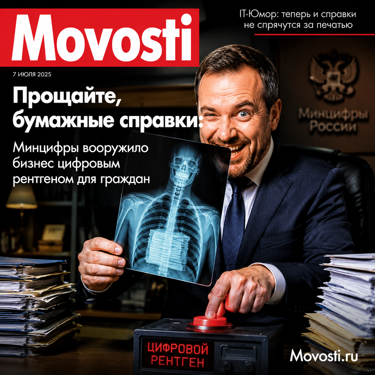 Цифровой рентген для бизнеса от Минцифры