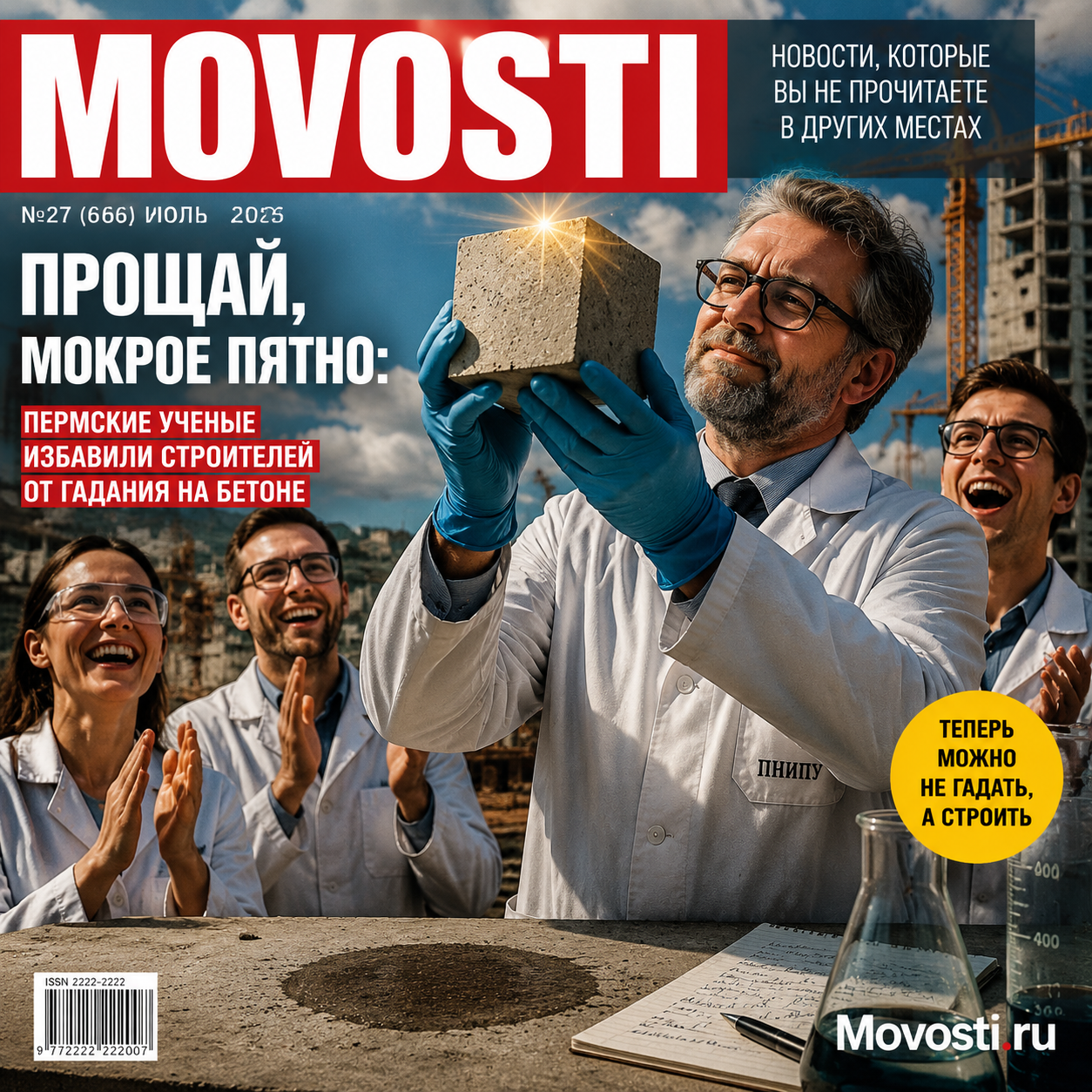 Изображение, иллюстрирующее новый метод тестирования бетона, разработанный пермскими учеными