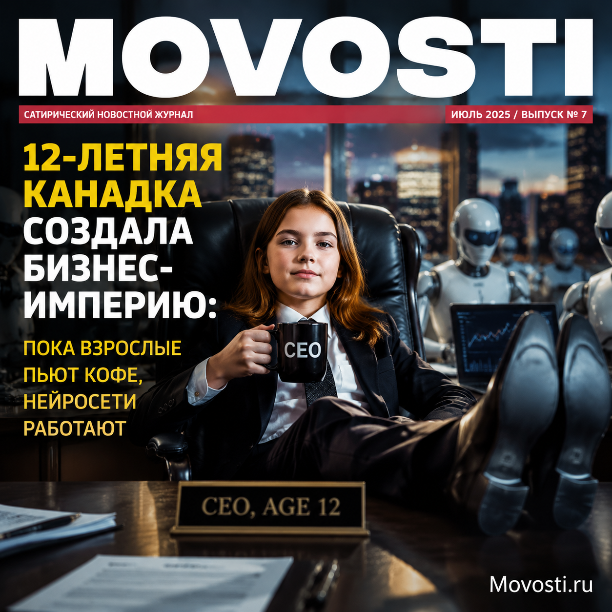 Молодая девушка работает над своим бизнесом, используя нейросети