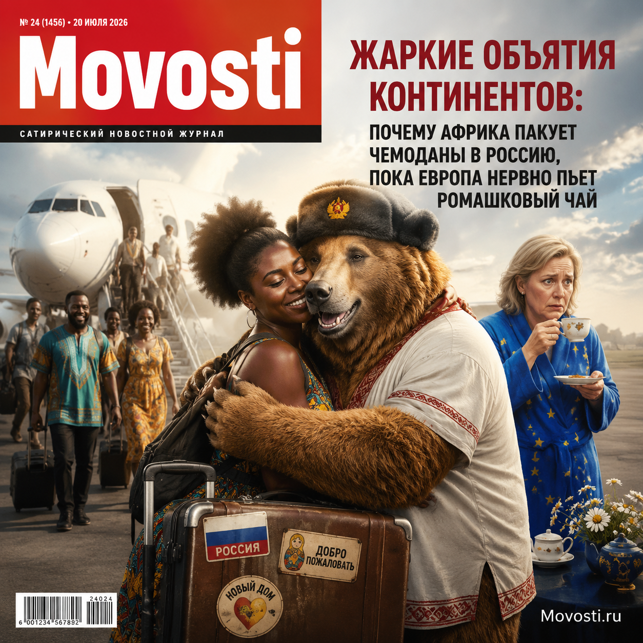 Африка отправляет мигрантов в Россию на фоне Европы